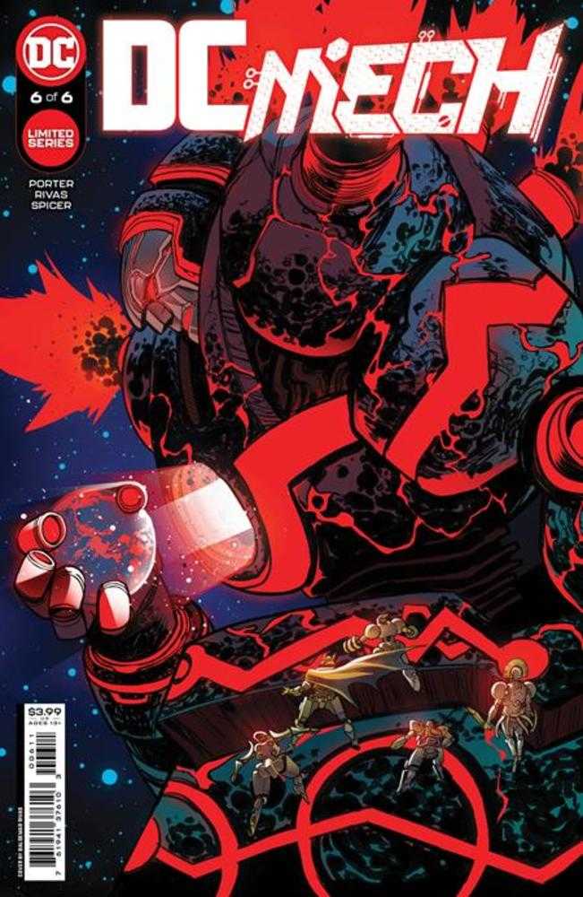 DC Comics COMIC BOOK DC Mech #6 (Of 6) Cover A Baldemar Rivas