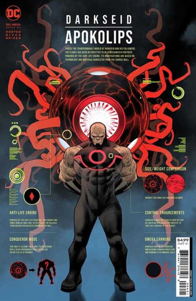 DC Comics COMIC BOOK DC Mech #6 (Of 6) Cover B Dan Mora Card Stock Variant