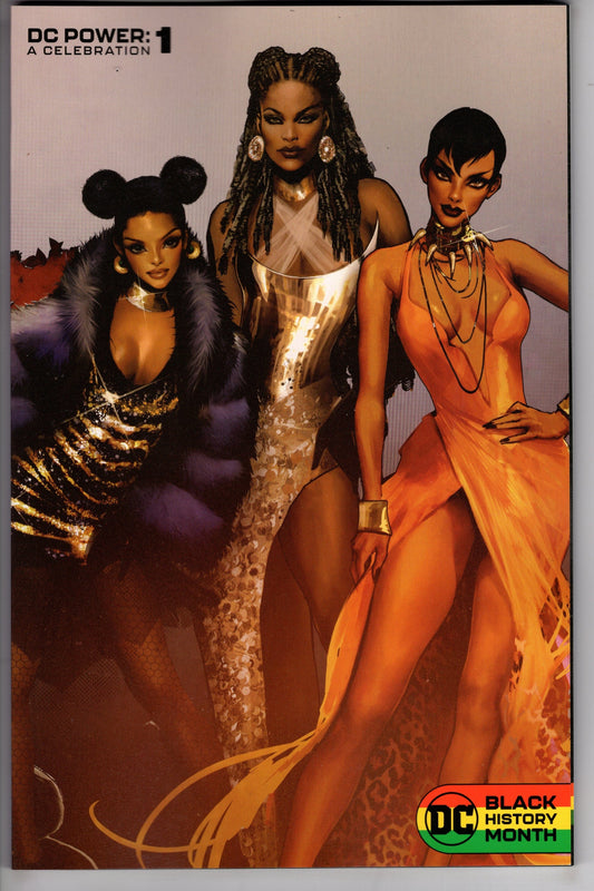 DC Comics COMIC BOOK DC Power A Celebration #1 (One Shot) Cover B Sozomaika Card Stock Variant