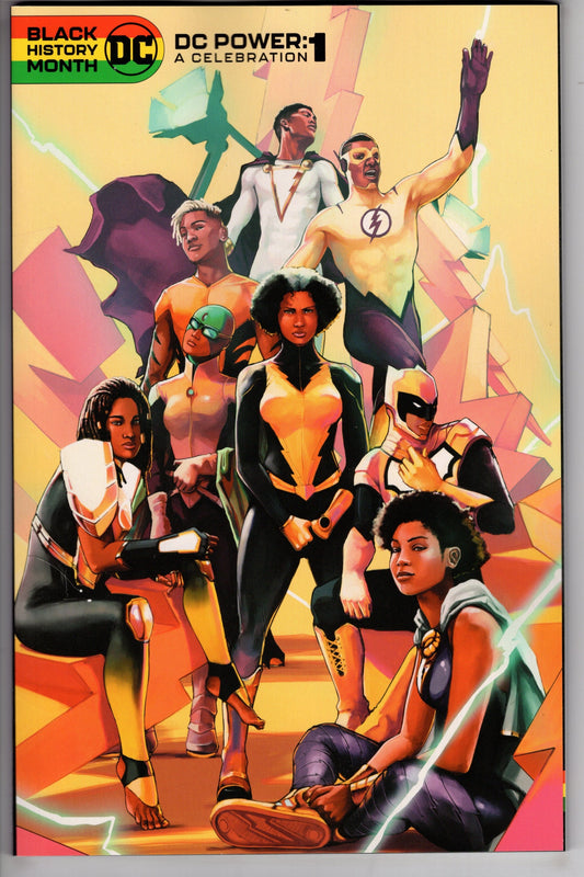 DC Comics COMIC BOOK DC Power A Celebration #1 (One Shot) Cover C Taj Tenfold Card Stock Variant