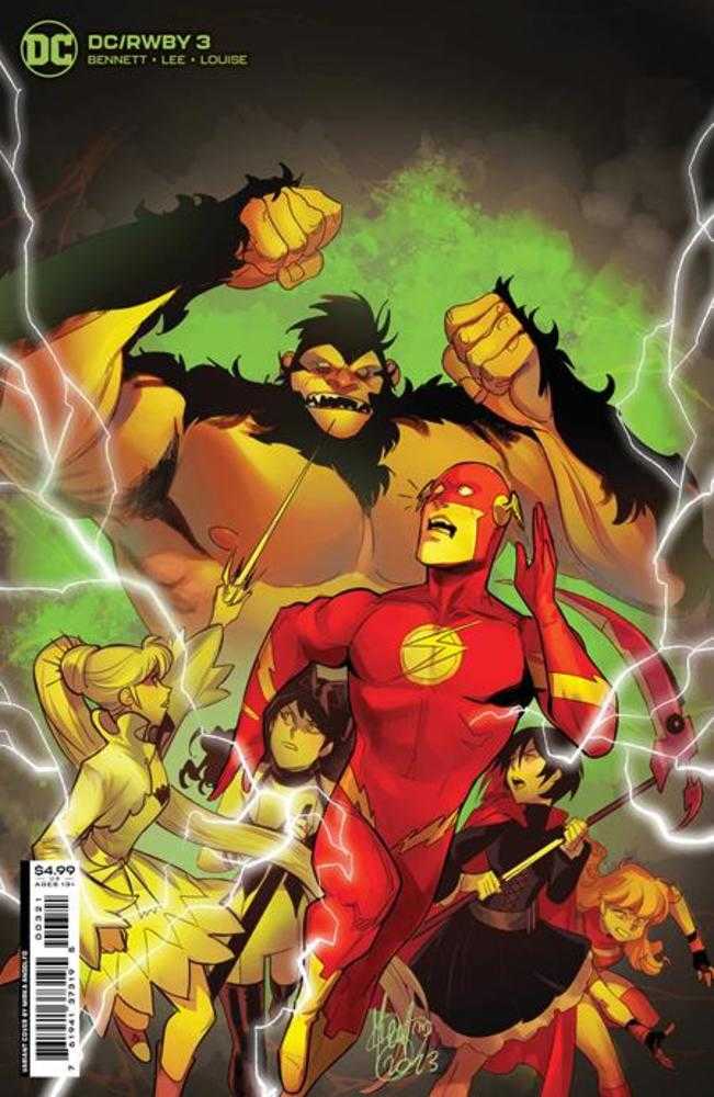 DC Comics COMIC BOOK DC Rwby #3 (Of 7) Cover B Mirka Andolfo Card Stock Variant