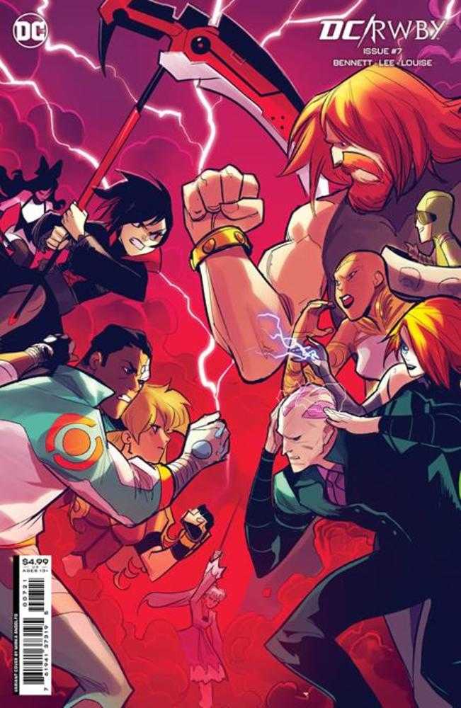 DC Comics COMIC BOOK DC Rwby #7 (Of 7) Cover B Mirka Andolfo Card Stock Variant