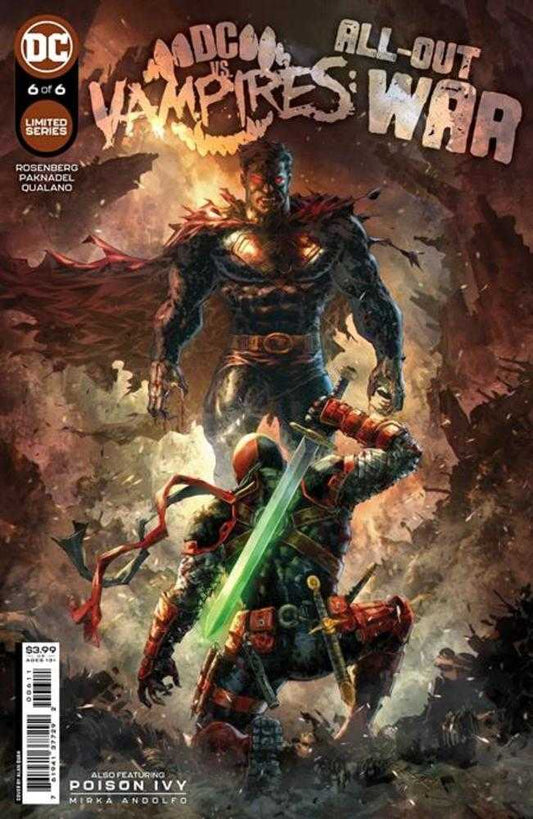 DC Comics COMIC BOOK DC vs Vampires All-Out War #6 (Of 6) Cover A Alan Quah