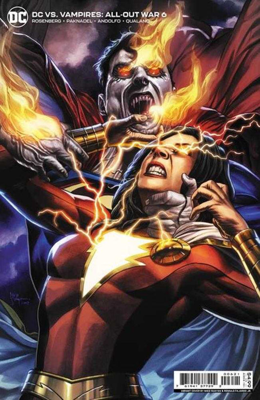DC Comics COMIC BOOK DC vs Vampires All-Out War #6 (Of 6) Cover B Mico Suayan Card Stock Variant
