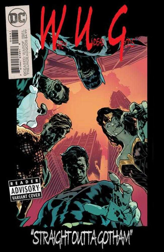 DC Comics COMIC BOOK Dceased War Of The Undead Gods #6 (Of 8) Cover B Jeff Spokes Homage Card Stock Variant