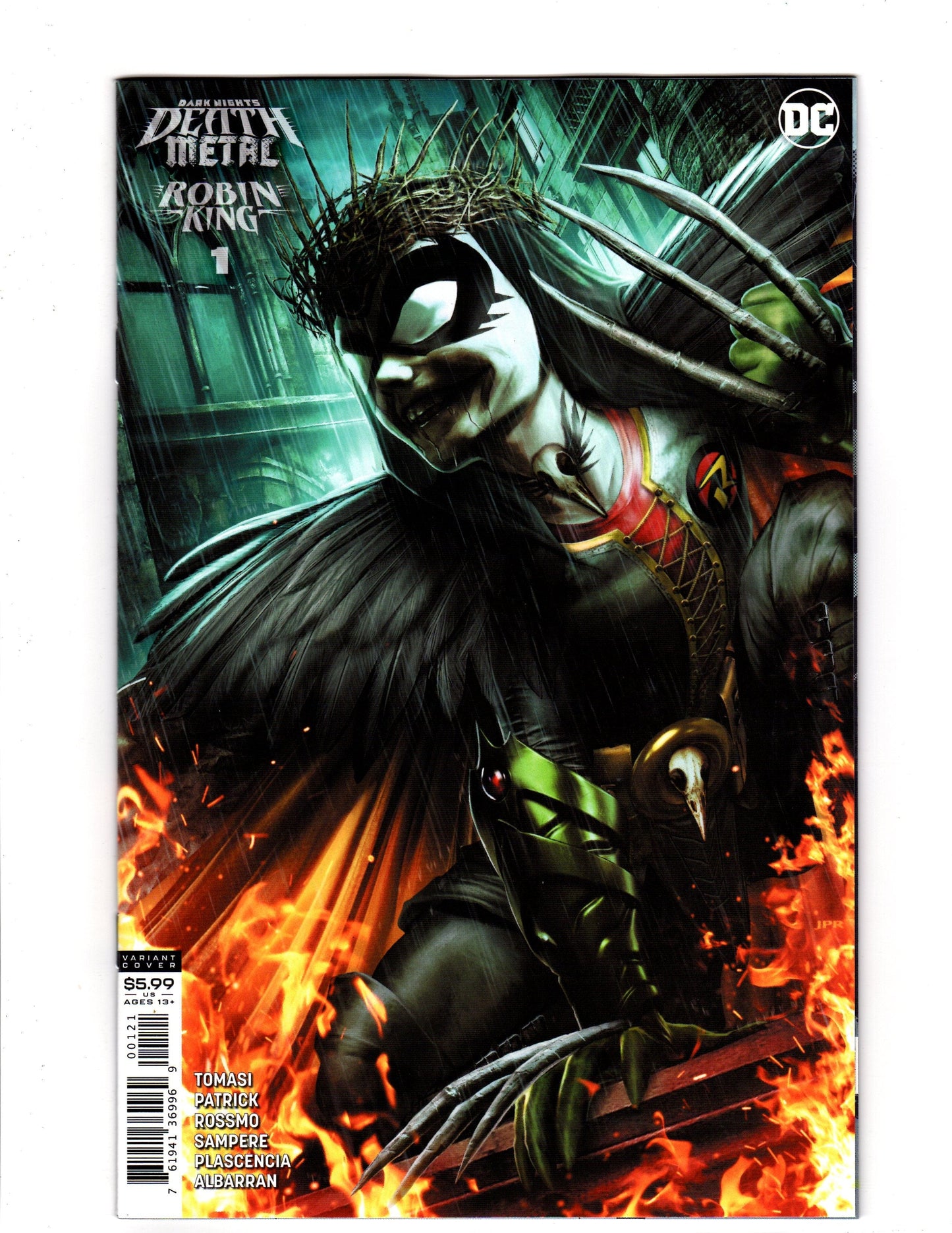 DC COMICS COMIC BOOK DEATH METAL ROBIN KING #1 1:25 VAR ED