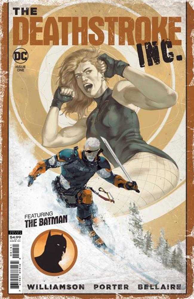 DC Comics COMIC BOOK Deathstroke Inc #1 Cover E 1 in 25 Dima Ivano Card Stock Variant