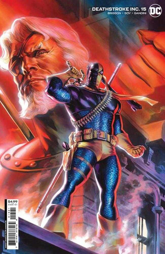 DC Comics COMIC BOOK Deathstroke Inc #15 Cover B Felipe Massafera Card Stock Variant