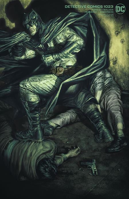 DC COMICS COMIC BOOK DETECTIVE COMICS #1023 CARD STOCK LEE BERMEJO VAR ED JOKER W