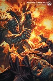 DC COMICS COMIC BOOK DETECTIVE COMICS #1024 CARD STOCK LEE BERMEJO VAR ED JOKER W