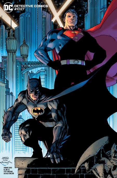 DC COMICS comic book DETECTIVE COMICS #1027 CVR E JIM LEE BATMAN SUPERMAN VAR