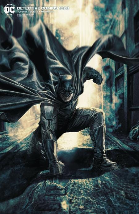 DC COMICS COMIC BOOK DETECTIVE COMICS #1028 CARD STOCK LEE BERMEJO VAR ED JOKER W
