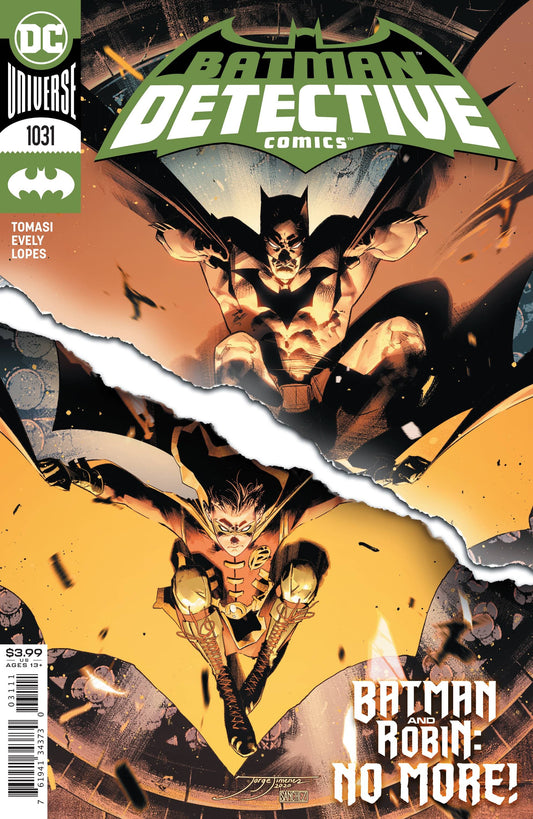 DC COMICS COMIC BOOK DETECTIVE COMICS #1031