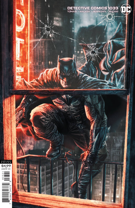DC COMICS COMIC BOOK DETECTIVE COMICS #1033 CARD STOCK LEE BERMEJO VAR ED