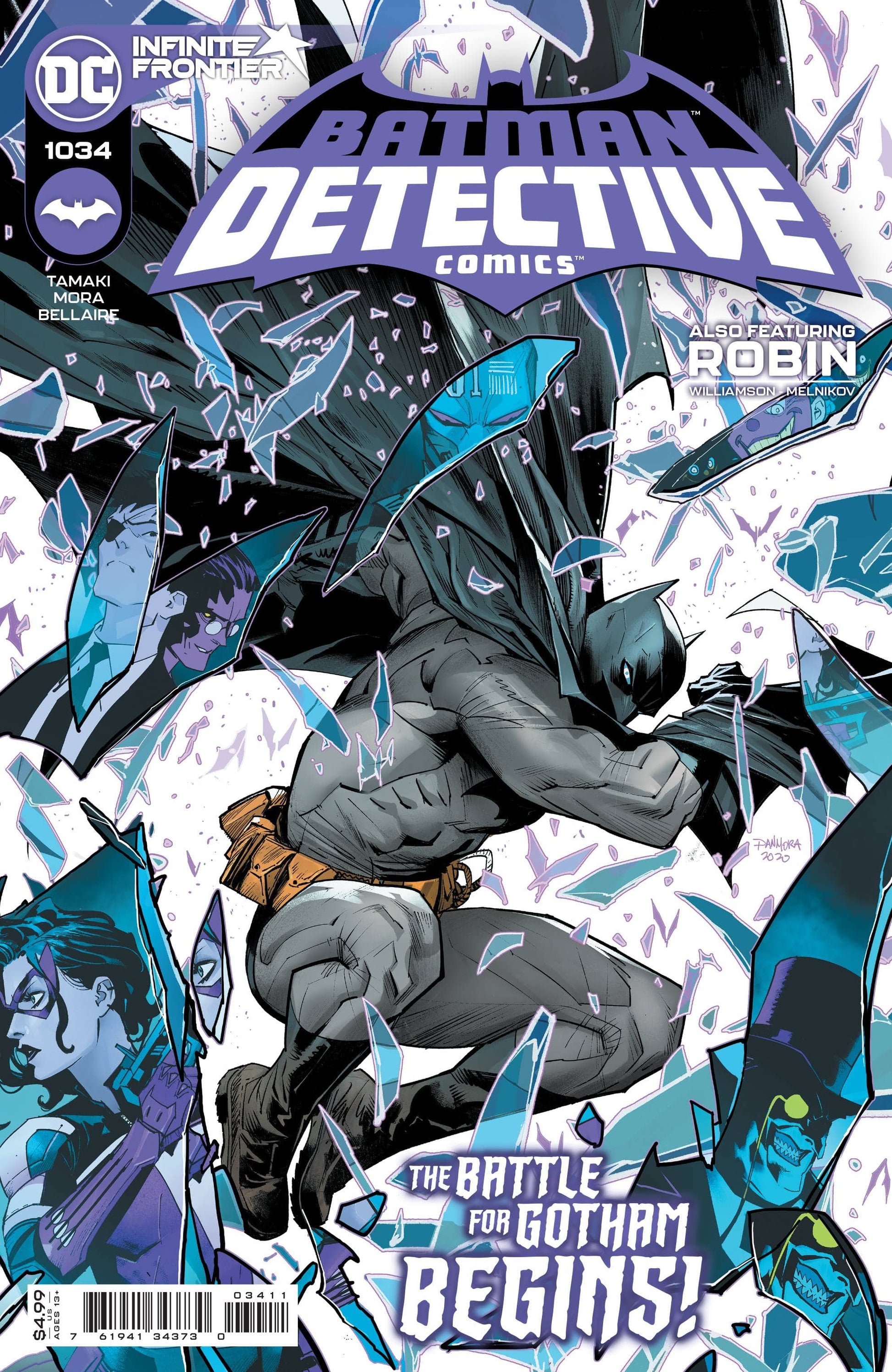 DC COMICS COMIC BOOK DETECTIVE COMICS #1034 CVR A MORA