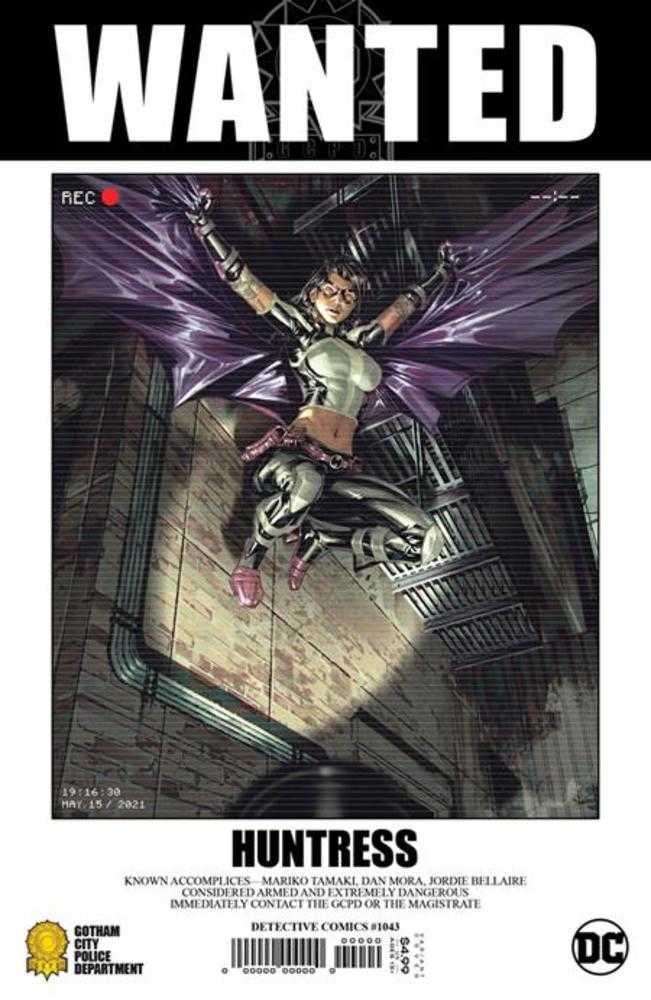 DC Comics COMIC BOOK Detective Comics #1043 Cover C 1 in 25 Kael Ngu Card Stock Variant (Fear State)