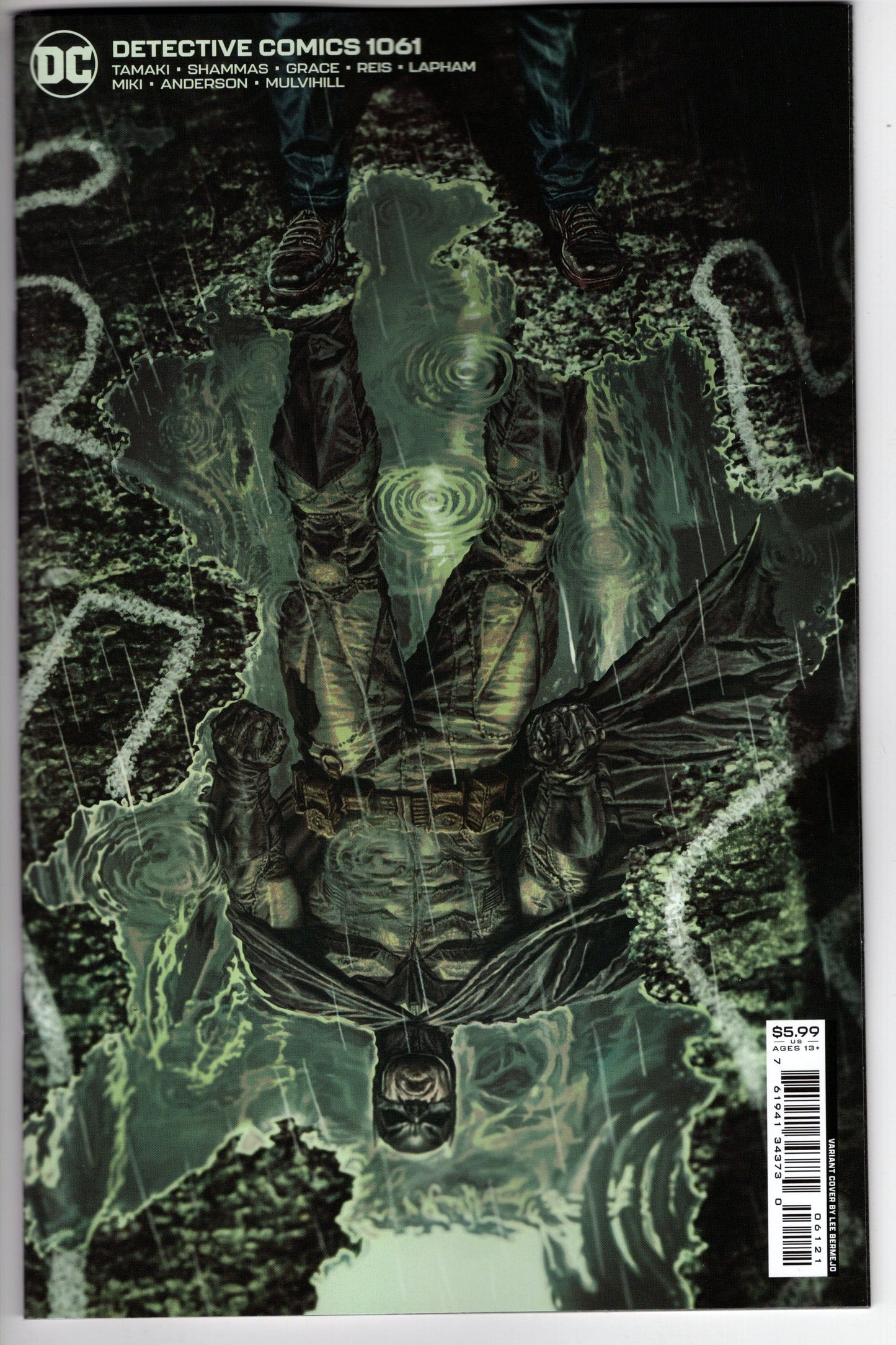 DC Comics COMIC BOOK Detective Comics #1061 Cover B Lee Bermejo Card Stock Variant