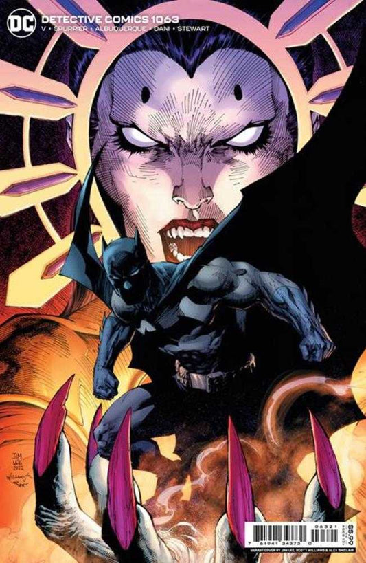 DC Comics COMIC BOOK Detective Comics #1063 Cover B Jim Lee Scott Williams & Alex Sinclair Card Stock Variant