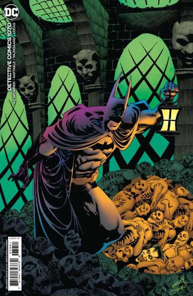 DC Comics COMIC BOOK Detective Comics #1070 Cover F 1 in 50 Kelley Jones Foil Variant