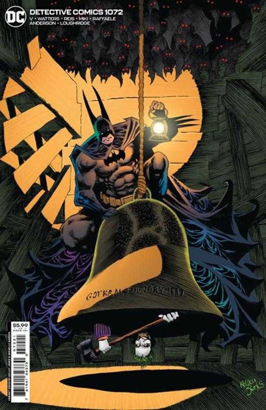 DC Comics COMIC BOOK Detective Comics #1072 Cover B Kelley Jones Card Stock Variant