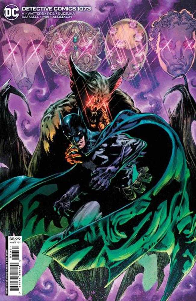 DC Comics COMIC BOOK Detective Comics #1073 Cover C Mike Perkins Card Stock Variant