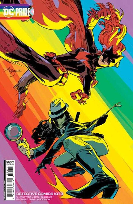 DC Comics COMIC BOOK Detective Comics #1073 Cover D Amy Reeder DC Pride Card Stock Variant