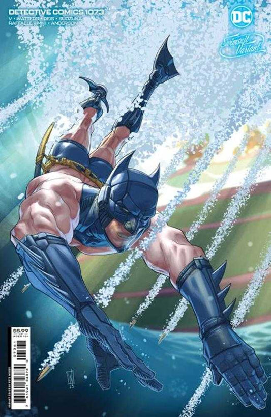 DC Comics COMIC BOOK Detective Comics #1073 Cover E Pete Woods Swimsuit Card Stock Variant