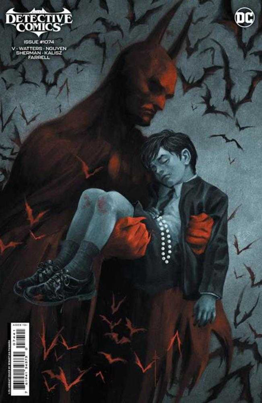 DC Comics COMIC BOOK Detective Comics #1074 Cover E 1 in 25 Sebastian Fiumara Card Stock Variant