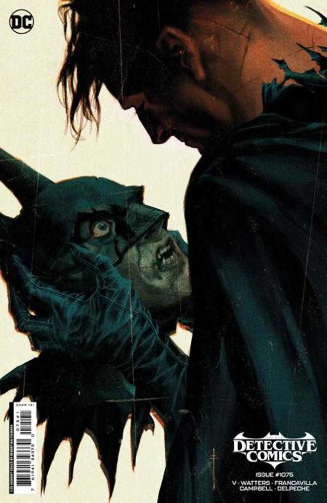 DC Comics COMIC BOOK Detective Comics #1075 Cover D 1 in 25 Sebastian Fiumara Card Stock Variant