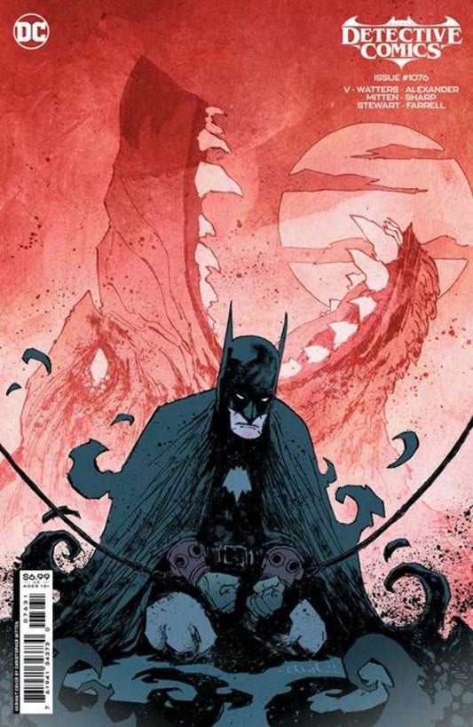 DC Comics COMIC BOOK Detective Comics #1076 Cover C Christopher Mitten Card Stock Variant