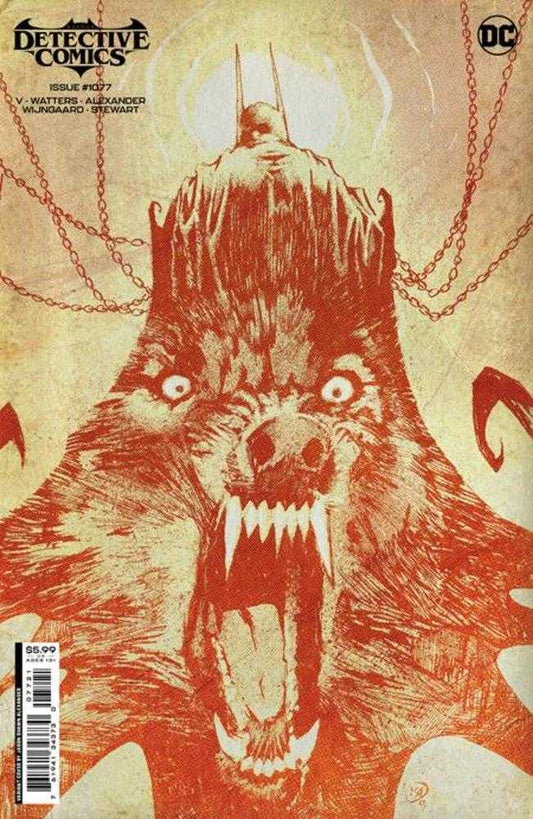 DC Comics COMIC BOOK Detective Comics #1077 Cover B Jason Shawn Alexander Card Stock Variant