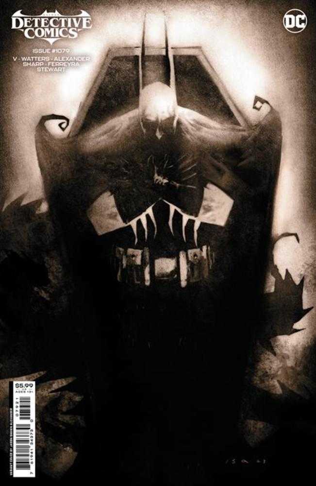 DC Comics COMIC BOOK Detective Comics #1079 Cover B Jason Shawn Alexander Card Stock Variant