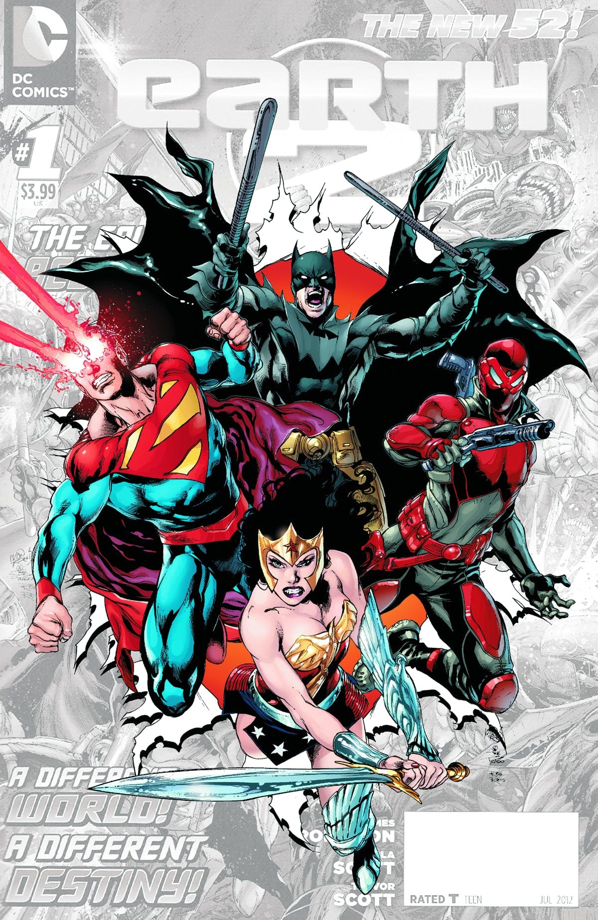 DC COMICS COMIC BOOK EARTH 2 #0