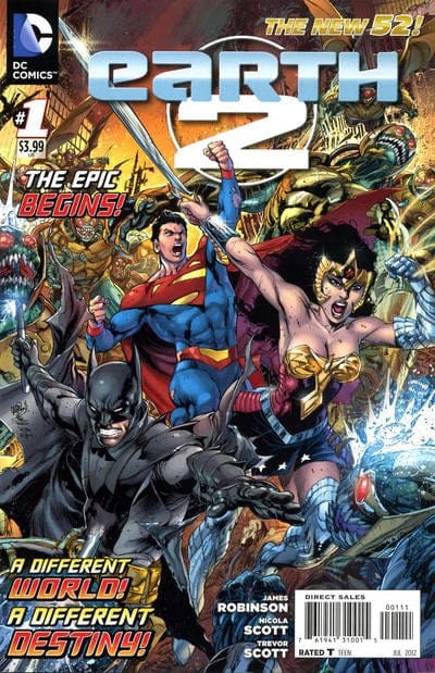 DC COMICS COMIC BOOK EARTH 2 #1