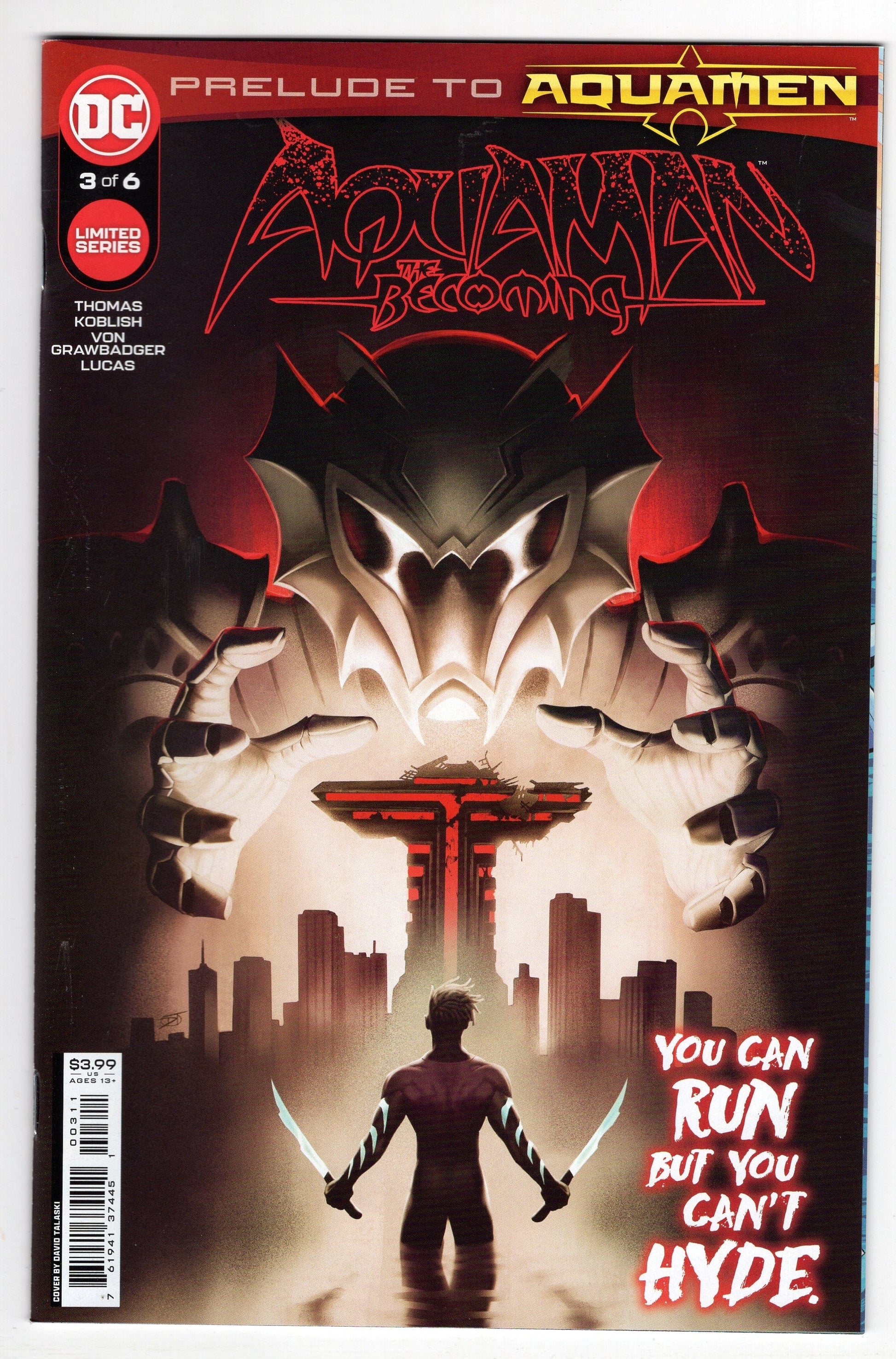 DC Comics COMIC BOOK FINE+ Aquaman The Becoming #3 (Of 6) Cover A David Talaski