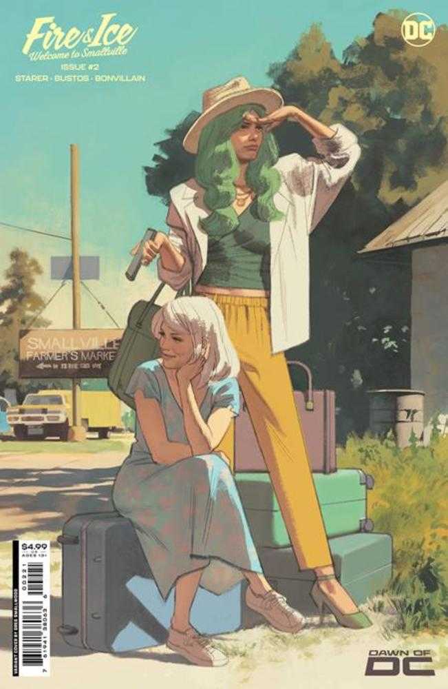 DC Comics COMIC BOOK Fire & Ice Welcome To Smallville #2 (Of 6) Cover B Greg Smallwood Card Stock Variant