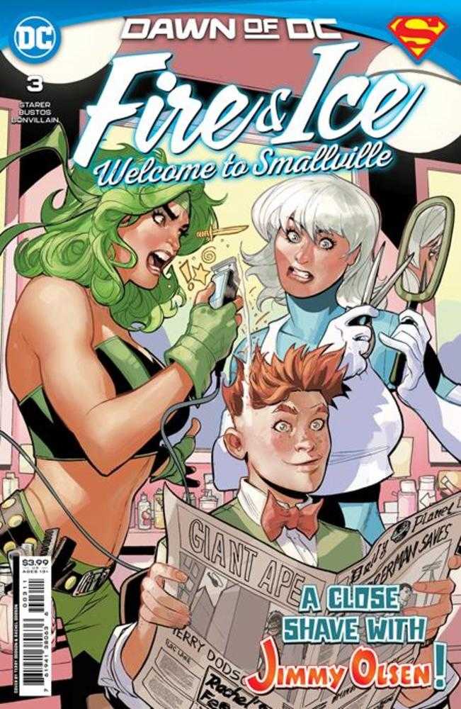 DC Comics COMIC BOOK Fire & Ice Welcome To Smallville #3 (Of 6) Cover A Terry Dodson
