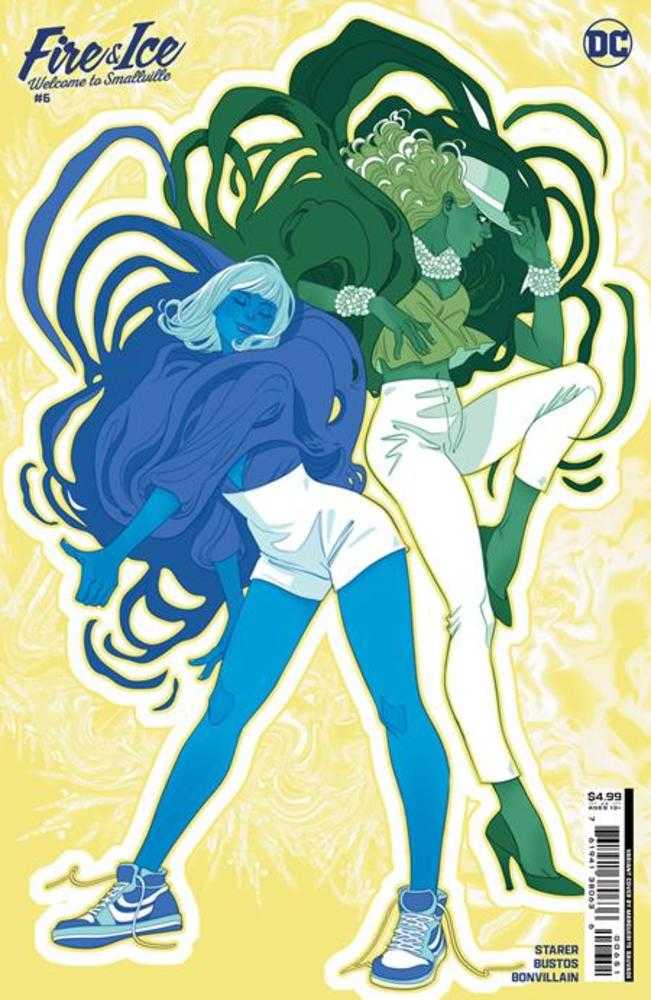 DC Comics COMIC BOOK Fire & Ice Welcome To Smallville #6 (Of 6) Cover C Marguerite Sauvage Card Stock Variant
