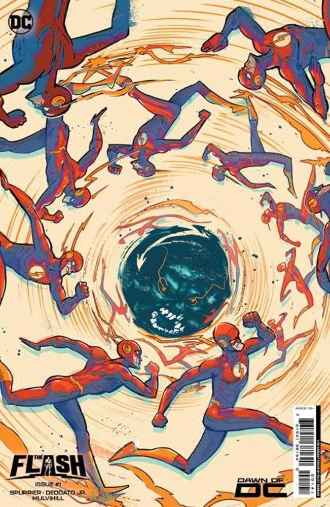 DC Comics COMIC BOOK Flash #1 Cover G 1 in 25 Riley Rossmo Card Stock Variant