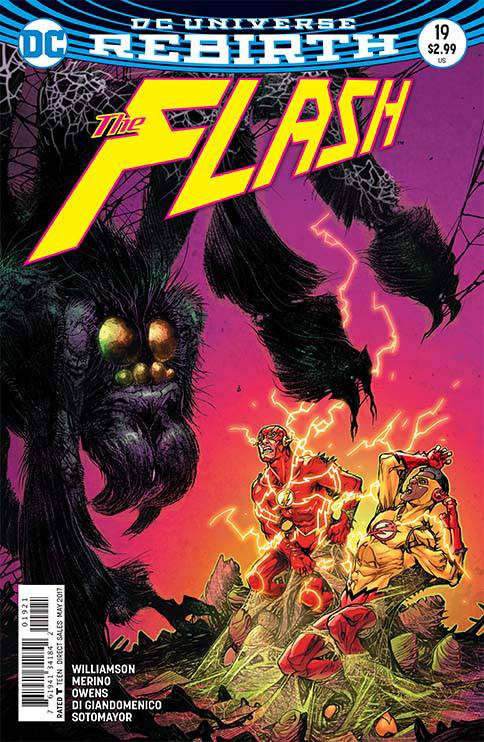 DC COMICS COMIC BOOK FLASH #19 VAR ED
