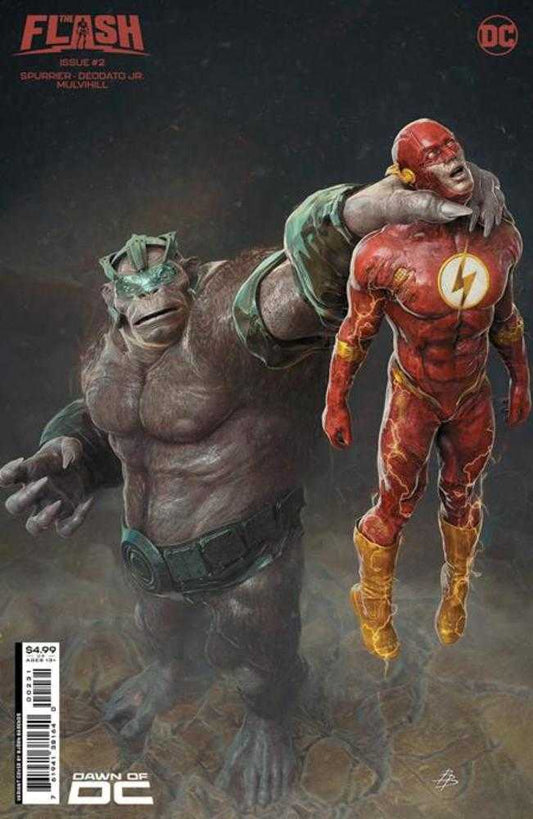 DC Comics COMIC BOOK Flash #2 Cover C Bjorn Barends Card Stock Variant