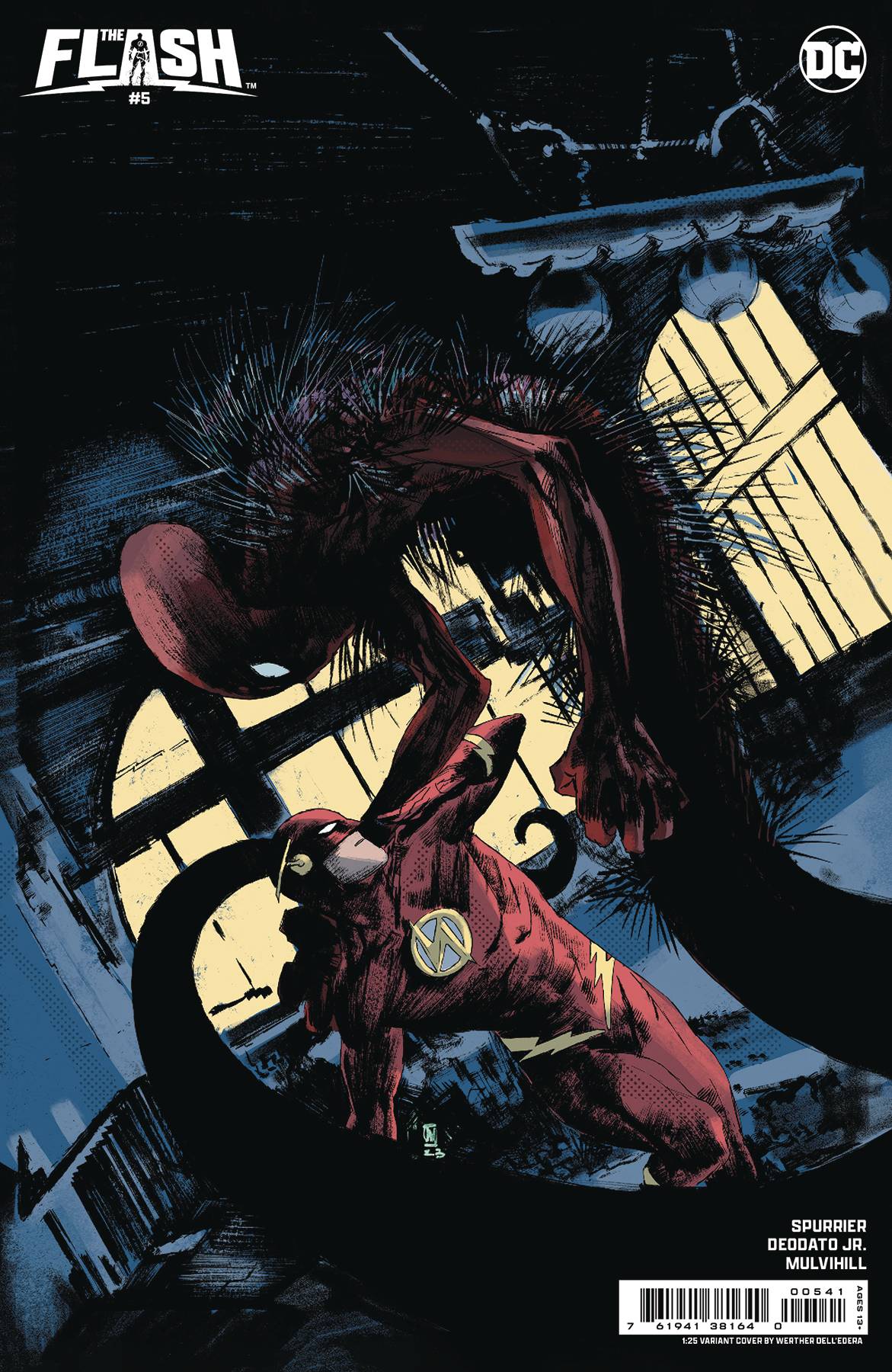 DC COMICS COMIC BOOK FLASH #5 CVR D INC 1:25 WERTHER DELL EDERA CSV