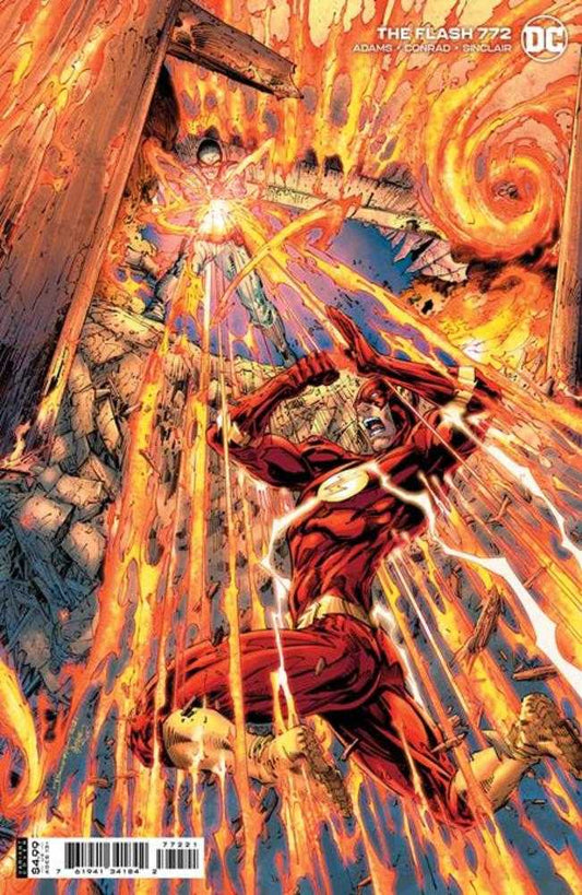 DC Comics COMIC BOOK Flash #772 Cover B Brett Booth Card Stock Variant