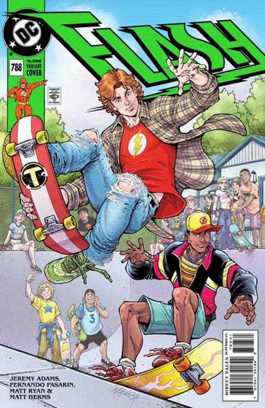 DC Comics COMIC BOOK Flash #788 Cover C Todd Nauck 90s Cover Month Card Stock Variant