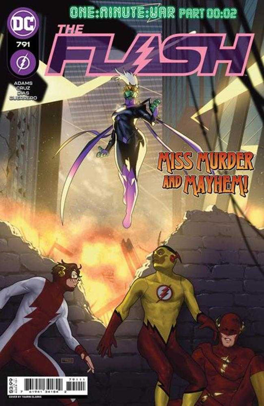 DC Comics COMIC BOOK Flash #791 Cover A Taurin Clarke (One-Minute War)