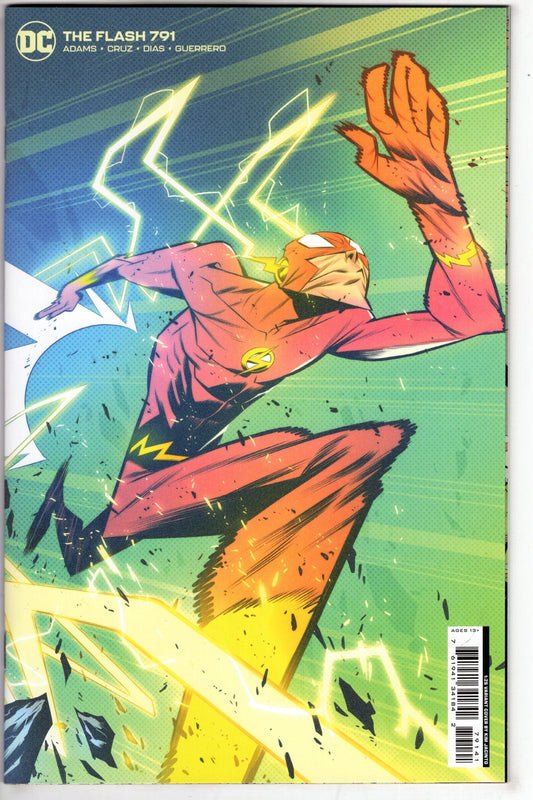 DC Comics COMIC BOOK Flash #791 Cover D 1 in 25 Kim Jacinto Card Stock Variant (One-Minute War)
