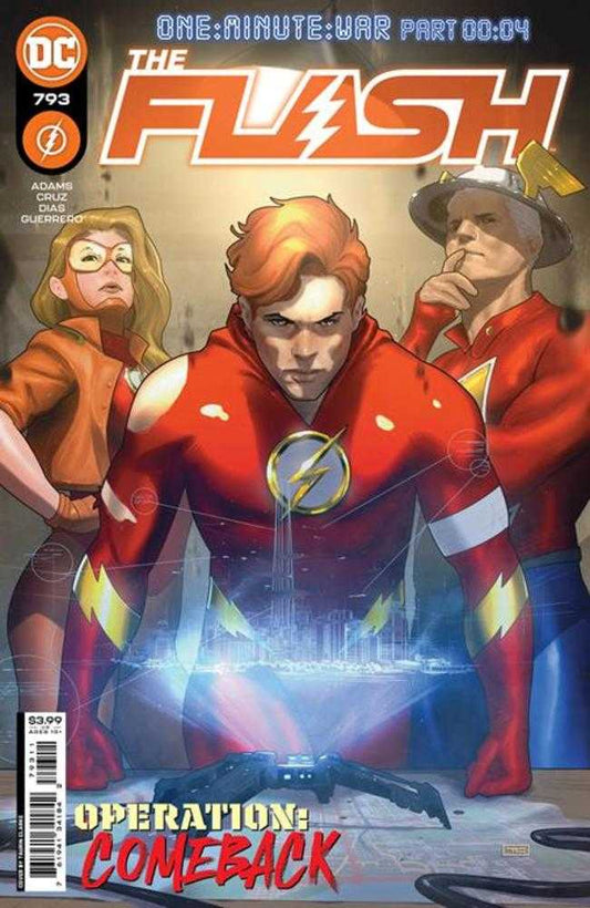 DC Comics COMIC BOOK Flash #793 Cover A Taurin Clarke (One-Minute War)