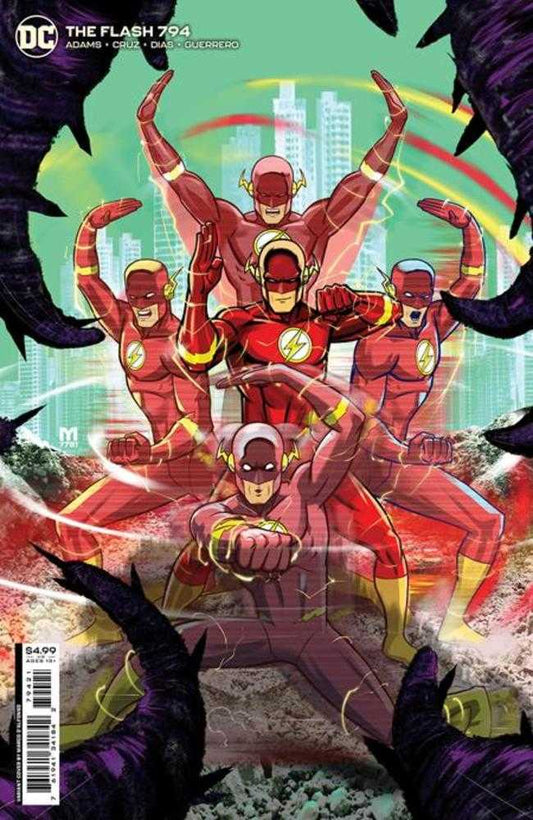 DC Comics COMIC BOOK Flash #794 Cover B Marco Dalfonso Card Stock Variant (One-Minute War)