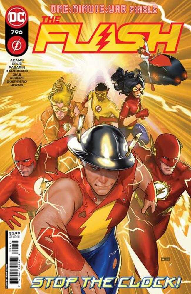 DC Comics COMIC BOOK Flash #796 Cover A Taurin Clarke (One-Minute War)
