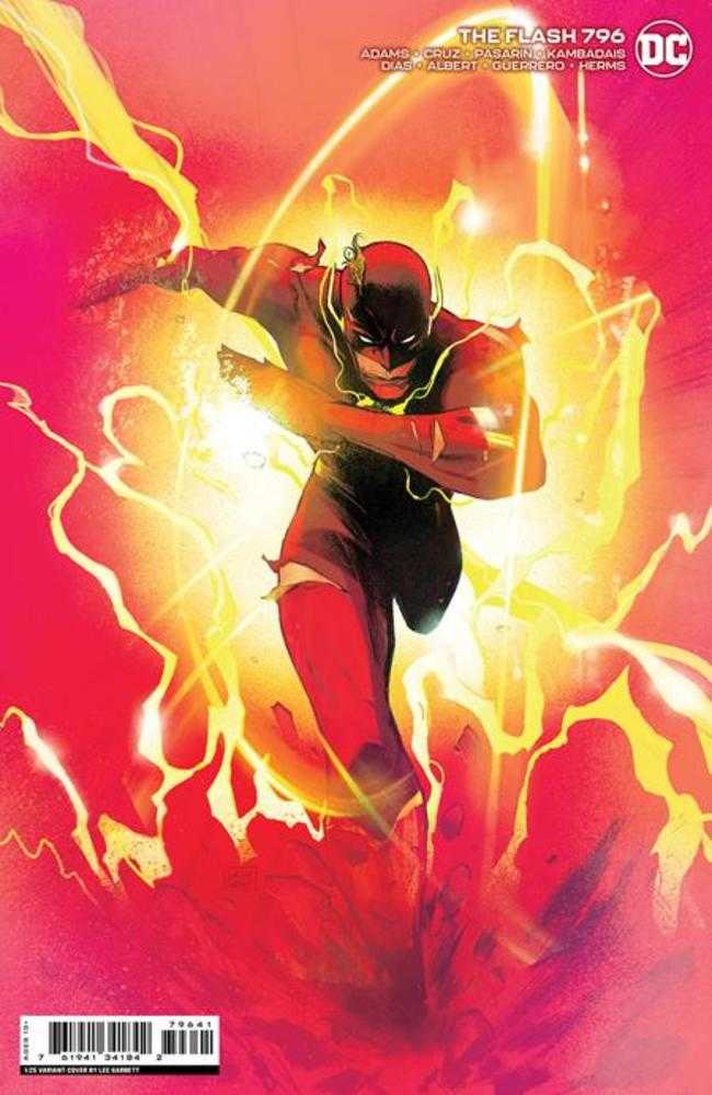 DC Comics COMIC BOOK Flash #796 Cover D 1 in 25 Lee Garbett Card Stock Variant (One-Minute War)